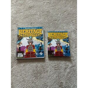 BJU Hertiage‎ Studies Teacher's Edition Grade 3 w/ CD and Student Book